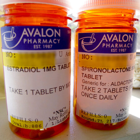 prescription bottles