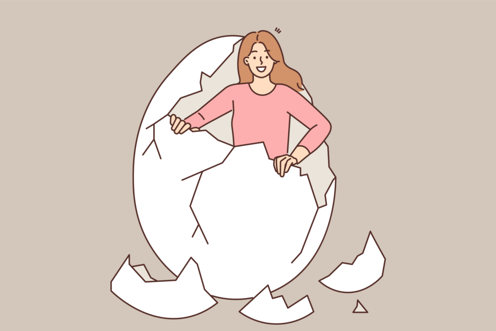 crack that egg, you